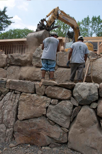 with our professional techs a full swimming pool demolition in Union City is underway